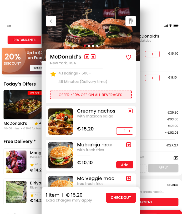 On-Demand Food Delivery Application